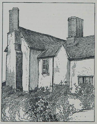Alswick Hall, Layston, from the South-East